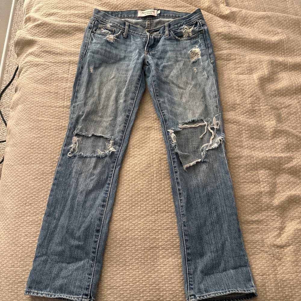 Abercrombie & Fitch Straight leg jeans size 0